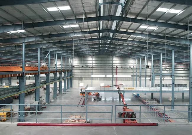 PEB Component Fabrication (Purlins, Rafters, Girts) 